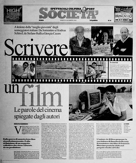 La Repubblica - articolo su Tracce snc
